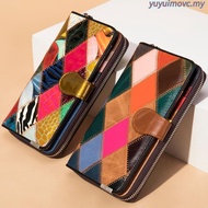 Cobbler Legend fold over purses genuine leather short wallet woman zip purses