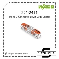Wago 221-2411 Splicing Connector 2 Hole Cable Connector 100% original