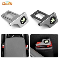 GTIOATO Car Seat Belt Buckle Luminous Seatbelt Alarm Stopper Car Interior Accessories For Peugeot 30