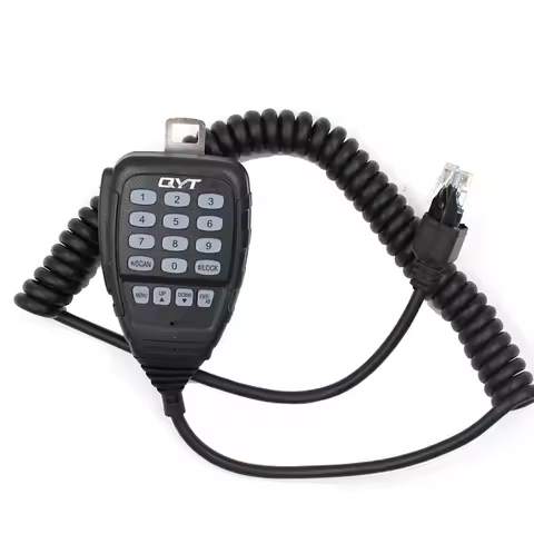 QYT KT8900 Car Mobile Radio PTT Mic Speaker Microphone for QYT KT-8900D KT-UV980 KT-7900D KT-8900R K