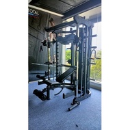 New Multy Gym Power Rack Bench Press Alat Olahraga Fitness Homegym
