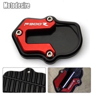 Enlarge Plate Side Stand Enlarger Kickstand Extension Pad Foot For BMW F900R F900XR F900-XR F900-R 2020-2022 F900 R XR