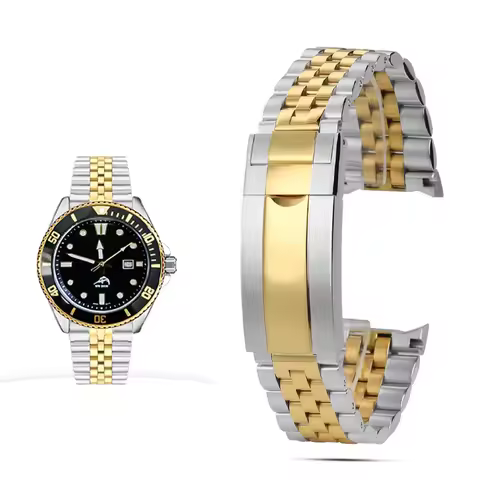 316L steel Jubilee watch band For Casio 2784 Duro MDV-106 MDV-106A/106B/106G MDV107 Oyster Solid Met