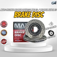 🔥 MARS 🔥 DISC ROTOR FOR DAIHATSU MIRA L5 / PERODUA KANCIL L5
