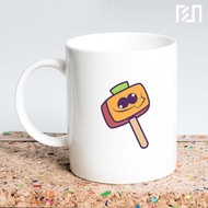 Mug Icon Cartoons Spooky Month Pump Ice Cream