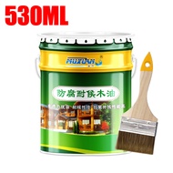 สีทาไม้ แลคเกอร์ทาไม้ 530ml ความเข้มข้นสูง กันบูด กันชื้น กันการแตกร้าว กันการเสียรูป ปลอดภัย เป็นมิ