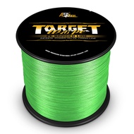 Ashconfish TaRGET 16เส้นถักเอ็นตกปลาแกนกลวง500เมตรเส้นแบนเส้น PE 20-150LB หลากสี