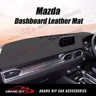 Mazda CX3 CX5 CX8 CX9 CX30 Mazda 2 3 6 Dashboard Sun Protection Cover Leather Mat Light-proof pad Da