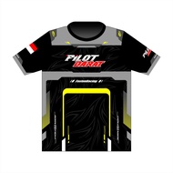Land Pilot Jersey Unisex rugby Jersey dryfit Material brazil milano vintage retro casual