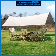 3x5 meter Flysheet Tarps Canopy Fly Sheet Camping or Multipurpose Usage Tent FREE Poles Pegs Ropes Hammer