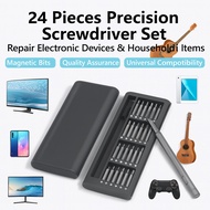 24-in-1 Magnetic Precision Screwdriver Kit for Electronics, Phones, Laptops, Watches, Drones, DIY Re