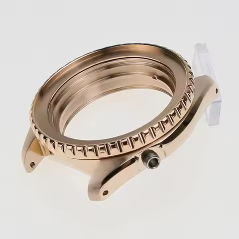 007 4H Without Guard Watch Case with Bezel 20ATM Stainless Steel