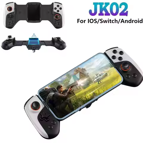 JK02 Telescopic Gamepad Controller Semiconductor Radiator Game Cooler Handle For IOS/Switch/Android 