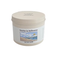 Summerstuff.marine - Sunrise in Melbourne soy wax candle (180g.) ของขวัญ เทียนหอม ไขถั่วเหลือง สดชื่น ซีตรัส