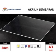 Modern Akrilik 2Mm | Akrilik Lembaran A3 2Mm | Akrilik Sheet 2Mm A3 |