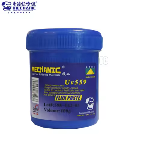 MECHANIC 100g Lead Free Flux Mild Rosin No-Clean Welding Paste For Phone PCB BGA SMD SMT CSP Repair 