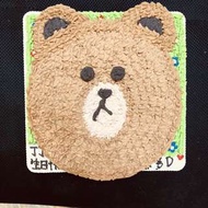 Line 熊大 熊 蛋糕 三磅