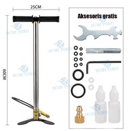 POMPA BARRACUDA 4 STAGE STAINLES STEEL MANOMETER 4500 PSI / POMPA BARRACUDA MURAH 4500 PSI STAINLESS