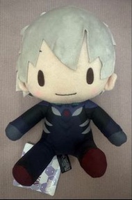 SEGA 景品 毛公仔 新世紀福音戰士電視動畫30 週年紀念 - 渚薰 駕駛服造型 (約高22cm)