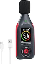 Decibel Meter, Data Logger, Portable Sound Decibel Meter, Sound Level Meter with 31,000 Data Recordi