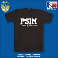 PSIM YOGYAKARTA T-SHIRT LEAGUE 1 LASKAR MATARAM T-SHIRT PSIM JOGJA BLACK SUPPORTER T-SHIRT