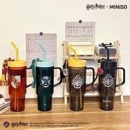 🇲🇾💯MINISO HARRY POTTER GRYFFINDOR HOGWARTS CREST GIANT TUMBLER BLACK 1250ML