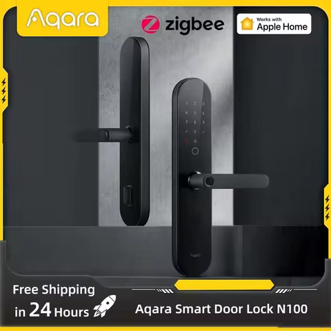 Aqara Smart Door Lock N100 Fingerprint Lock Fit For Bluetooth Password NFC Unlock Smart Home Work wi