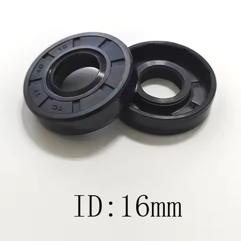 2PC NBR ID:16mm 16x23x4 16x24x4 16x26x7 16x28x7 Nitrile Skeleton TC Repair Oil Seal Gaskets Bread Ma