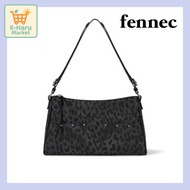 Fennec BASH BAG Studded Two-Pocket PU Leather Hobo Shoulder/Crossbody Bag