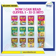 NOW I CAN READ LEVEL 1-3 (1 SET )