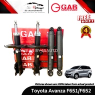 GAB Toyota Avanza F651 / F652 Front (Depan) &amp; Rear (Belakang) Gas Absorber 4 Months Warranty