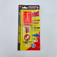 SUNNIC EPOXY LIQUID IN SYRINGES Glue 3 Tons (3-TON EPOXY) For Steel And Metal Repair