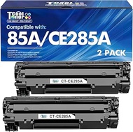 CE285A 85A Black Toner Cartridge 2 Pack Compatible Replacement for HP 85A CE285A CE285 Pro P1102W 11