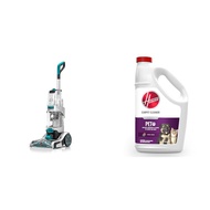 Hoover Smartwash Automatic Carpet Cleaner, FH52000G, Turquoise and Paws & Claws Solution Bundle, Dee