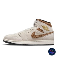 [ของแท้ ส่งฟรี PRE-ORDER] AIR JORDAN 1 MID SE [#102LOWBR/MGOLD] MDZ4129 28cm