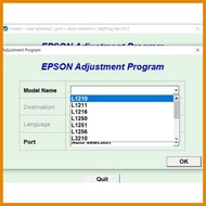 ❊ ┳ ➝ Epson Resetter L3210 and more