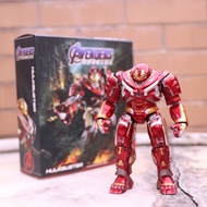 ◇ Anti-Hulk Iron Man MK44 8-inch Action Figure Model Boxed Decoration