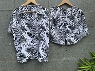 Setelan Pendek Kameja 1 set Motif keluaran terbaru Baju bali Rayon Premium berkualitas Butik Harga K