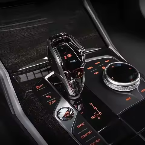 3 Piece Set Crystal Gear Shift Knob Lever Stick Handle for BMW 3 5 6 7 series x3 x5 x6 f30 g15 f01 g