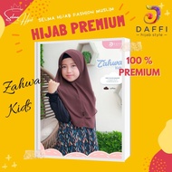 ABS132 - Daffi Hijab Jilbab Instan Khimar 2 Layer Anak Zahwa Kid Murah