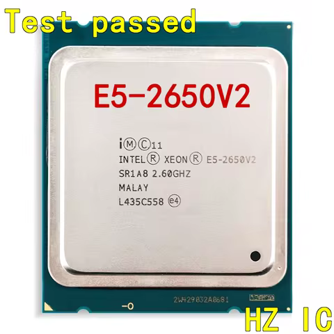 Xeon E5-2650v2 E5 2650v2 E5 2650 v2 2.6 GHz Eight-Core Sixteen-Thread CPU Processor 20M 95W LGA 2011