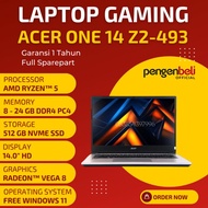 Acer One Z2-493 - Laptop Gaming Murah Amd Ryzen 5-3500U
