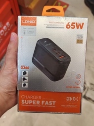 LDNIO Q366 65W 充電器 火牛