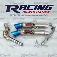 PIPE CAISNTER DAENG SAI4 1 SET FOR Wave/Ex5/Lagenda/Lagenda Fi/SRL110/SRL115/Kriss110/Sym Bonus 110