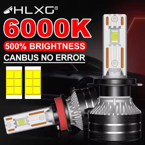 K5C H7 LED 30000LM Headlights Canbus 880 H27 H3 H1 H4 H11 9012 HIR2 H8 H9 9005 9006 9007 HB3 HB4 H13