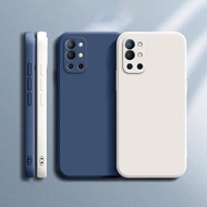 OnePlus9 OnePlus9Pro OnePlus9R OnePlus9RT Square Liquid Silicone TPU Soft Phone Case For OnePlus 9 P