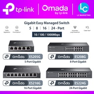 TP-Link Omada ES205G (5-Port) │ ES208G (8-Port) │ ES216G (16-Port) │ ES224G (24-Port) Gigabit Easy M