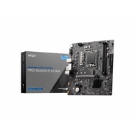 MSI PRO B660M-E DDR4 Motherboard (Intel LGA 1700, Gen12)