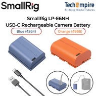 SmallRig LP-E6NH USB-C Rechargeable Camera Battery for Canon EOS 6D/EOS R5/ EOS R6/EOS R7 (4264 / 49