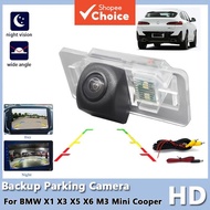 Night Vision Rearview Camera For BMW Mini X1 X3 X4 X5 X5M X6 E71 E72 Parking Assistance Mount